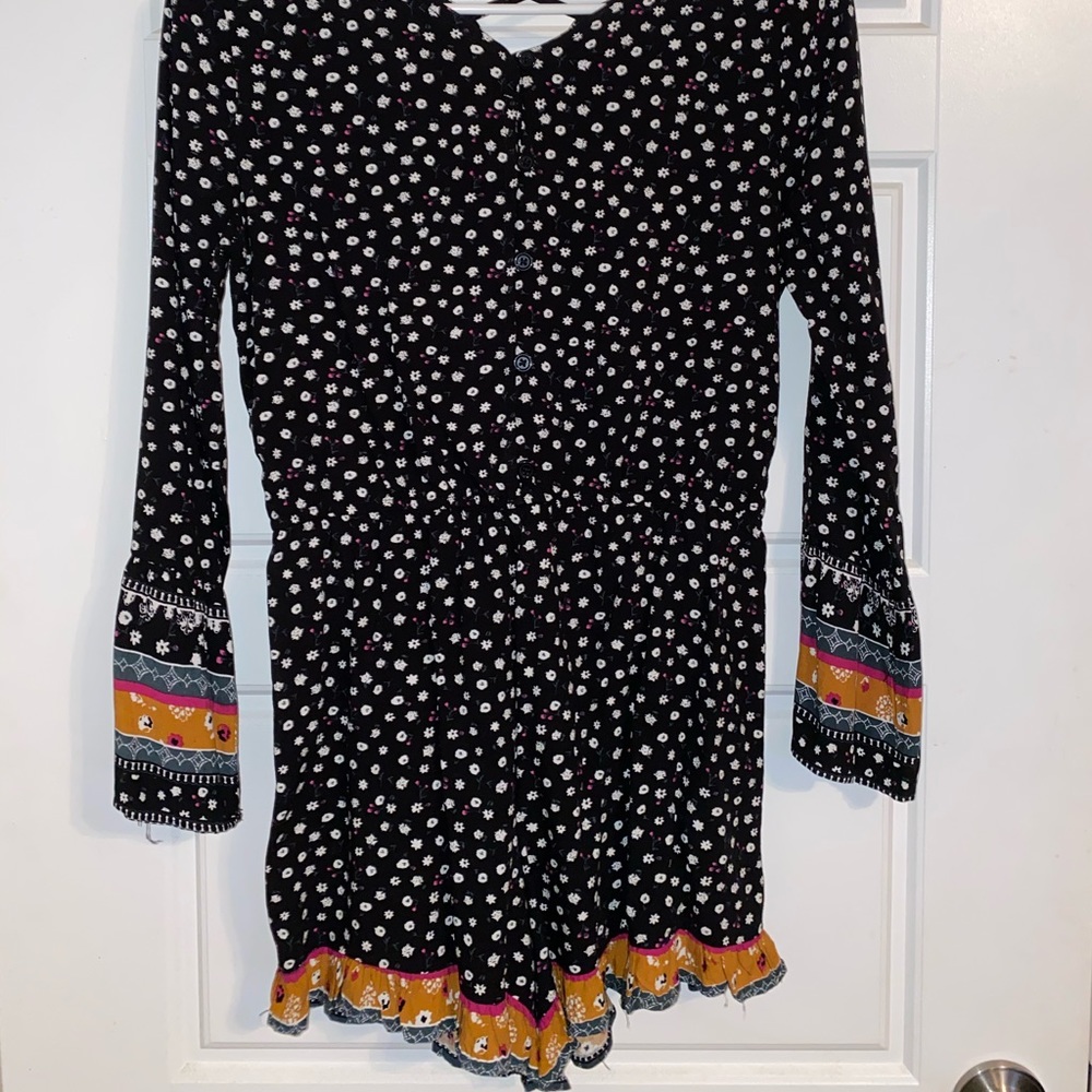 Girls Art Class Romper